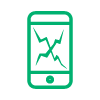 Phone Repair Icon - Cracked phone screen