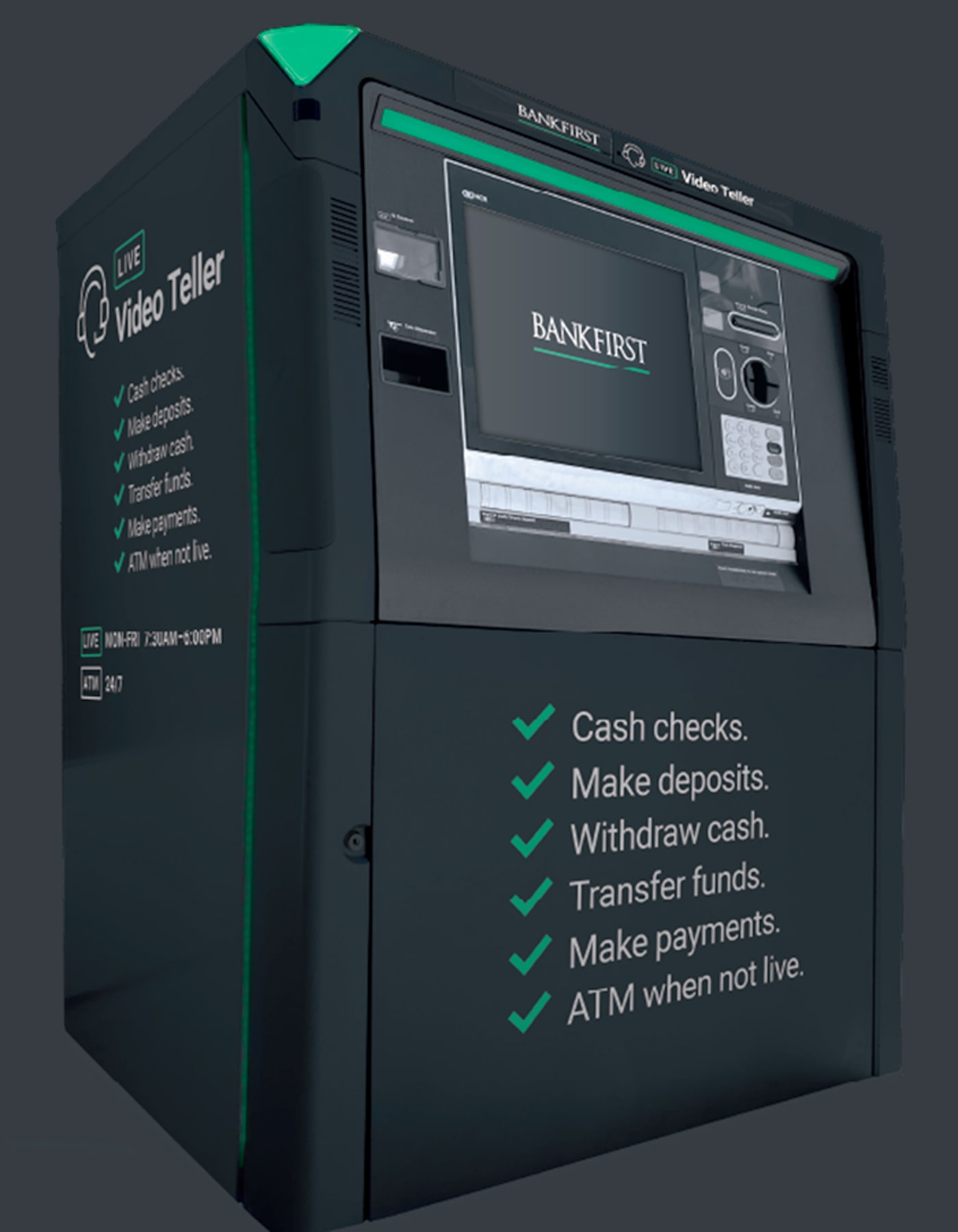 Video Teller Machines BankFirst Financial Services